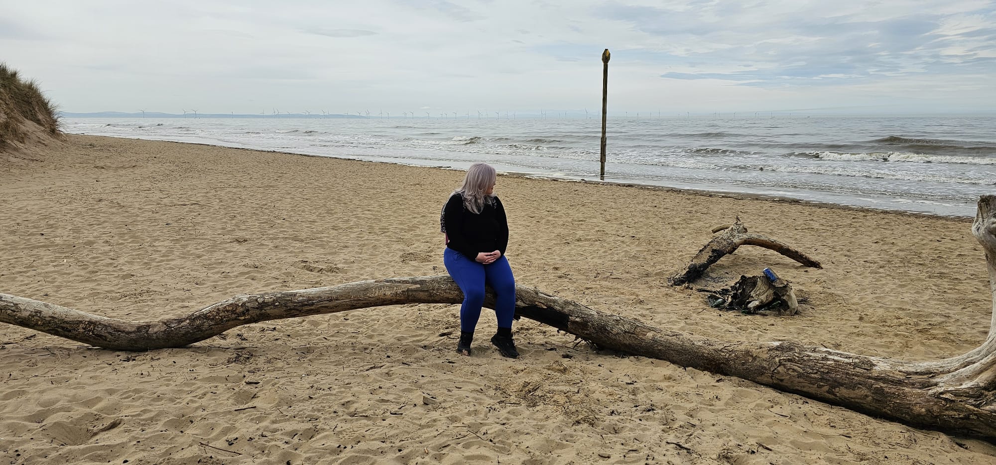 Peaceful beach scene representing calm and emotional healing